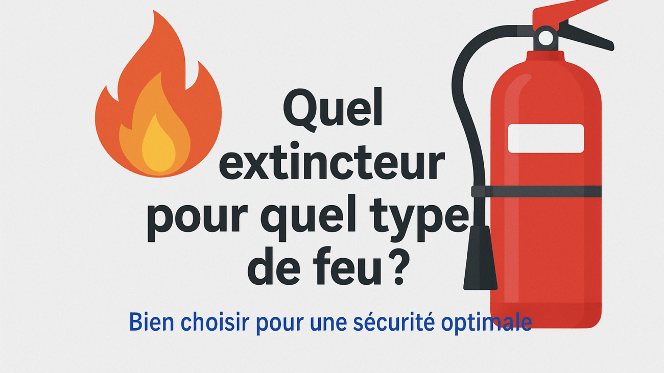 Quel extincteur pour quel type de feu