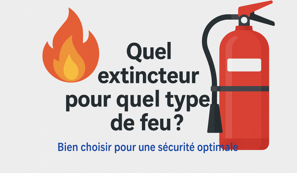 Quel extincteur pour quel type de feu