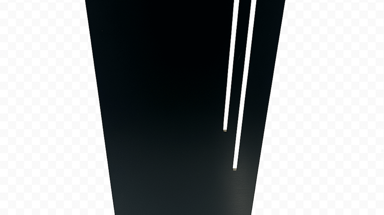 coffret extincteur design noir