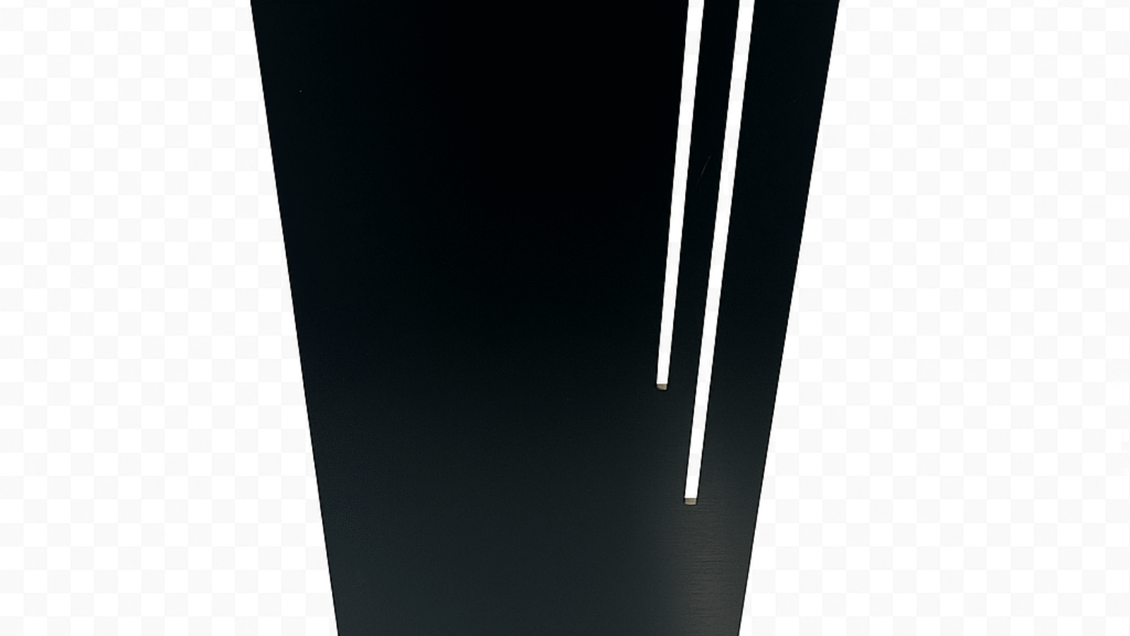 coffret extincteur design noir