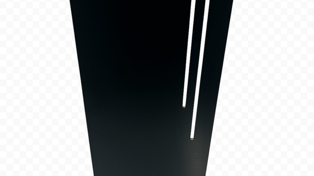 coffret extincteur design noir