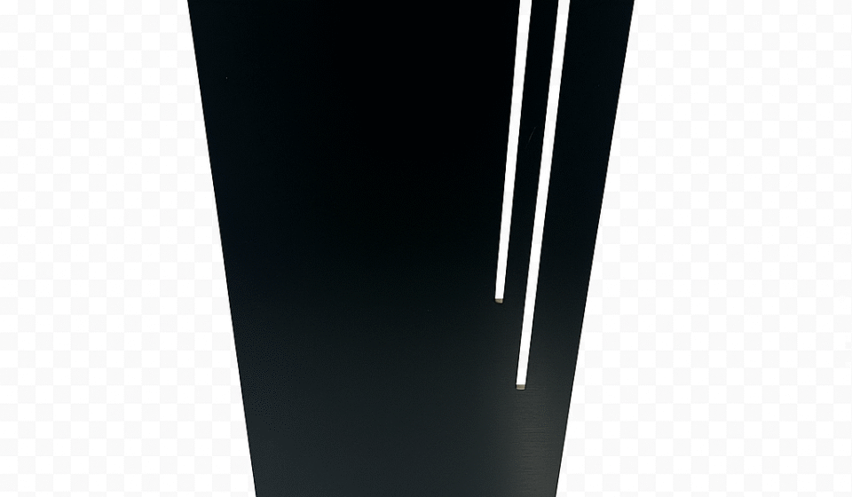 coffret extincteur design noir