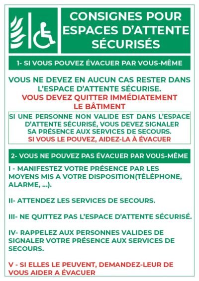 espace d’attente sécurisé