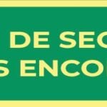 issue de secours – ne pas encombrer – panneau photoluminescent 20 x 8 cm