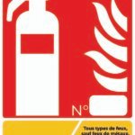 panneau extincteur abc