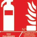 panneau extincteur abf