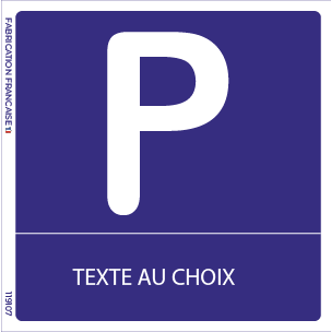 parking-avec-texte-personalise