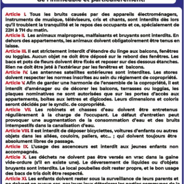 consignes de sécurité – habitation – panneau de signalisation a4 (copie)