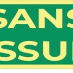 sans issue – panneau photoluminescent 20 x 8 cm