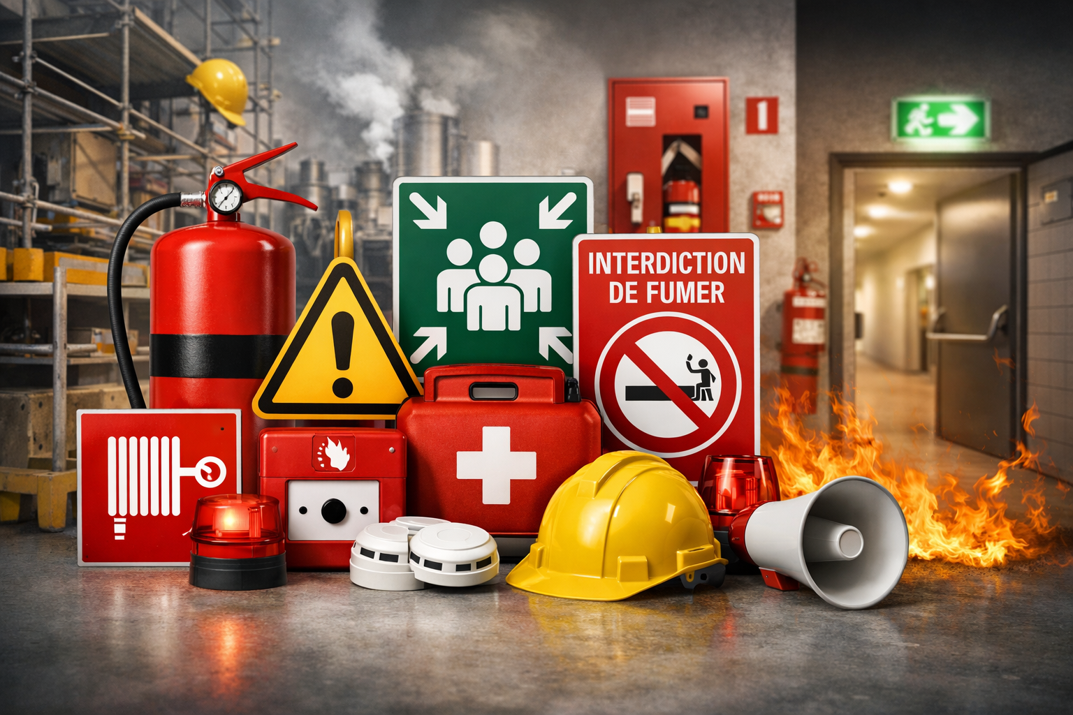 equipement de securite et prevention incendie